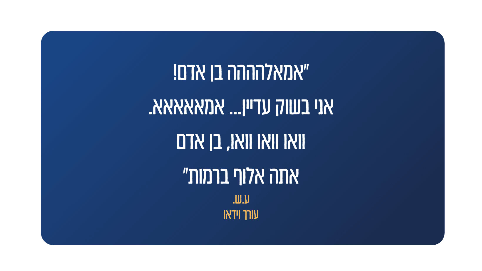 המלצה עמית שיבר